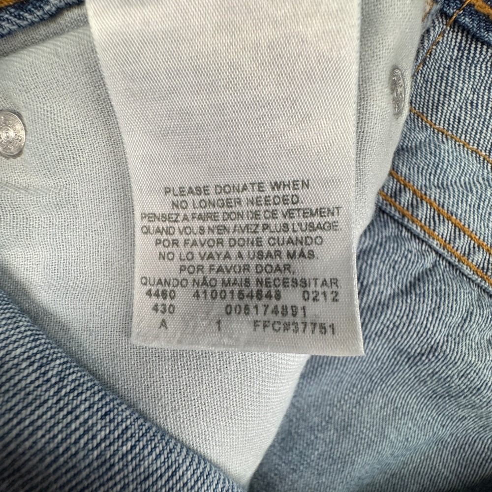 Levi's 517 Bootcut Jeans Mens 42x30 Blue Denim Classic Fit 2012 - Picture 15 of 16